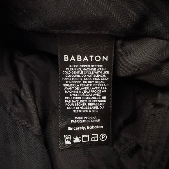 BABATON Aritzia High Waisted Wide Leg Pleated Pants Size 00 - Picture 7 of 9